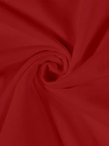 Resyla 紅色 3D 泡泡字母短袖女款修身圓領夏季休閒 T 恤 - 紅色 - 查看 4