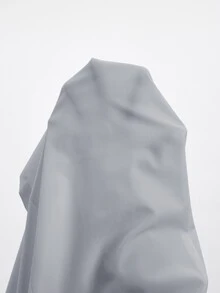 TaskEZ 大尺碼女款洗滌服制服 前開扣醫院護士實驗室外套 2個口袋+1個內口袋 舒適時尚休閒洗滌服 - 灰色 - 查看 7