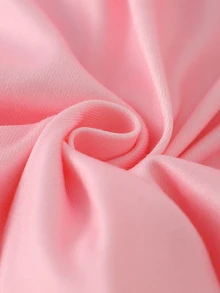【隨機發貨1套】女嬰可愛甜美風 全印花花朵愛心圖案搭配豆沙色純色針織面料 修身秋冬長袖 - 彩色 - 查看 5