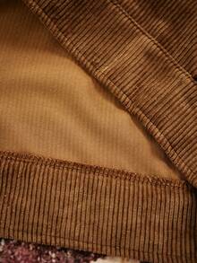 SWAVVY Jaket Kasual Serbaguna Lengan Panjang Pria dengan Resleting - Coklat - View 6