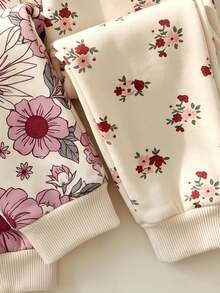 2PCS Baby Girls Bottoms - Multicolor - View 3