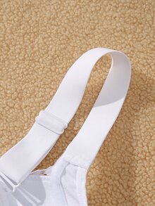 Wedaily 2件組女款蕾絲拼接軟舒適休閒內衣，寬肩帶可調節，支撐有鋼圈 - 彩色 - 查看 7