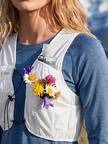 WanderVale Women's Solid Color Casual Versatile Daily Outdoor Vest - White - View 4