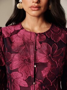 BELROSIE Women's Floral Print Casual Daily Wear Shirt - Multicolor - View 4