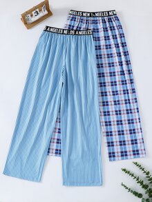 SHEIN 2件組青少年男孩睡衣 - 彩色 - 查看 3