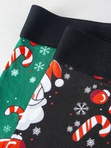 Notgurli Men's Printed Long Boxer Briefs 2-Pack - Multicolor - View 5