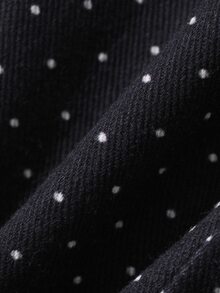 DAZY Infant/Toddler (Girl) Autumn/Winter Korean Style Loose Denim Long Pants - Black - View 9