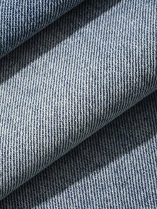 DAZY Women's Cuffed Design Splatter Print Straight Leg Street Casual Denim Jeans - Light Wash - View 8