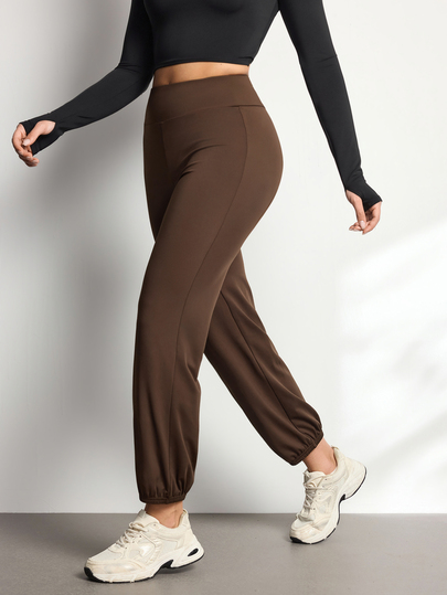 Easithlete Easithlete Women's Solid Color Casual Daily Wear Sports Leggings