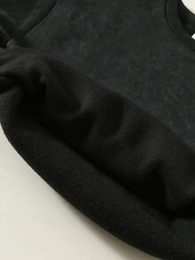 SHEIN 小男孩字母圖案休閒日常長袖運動衫 - 彩色 - 查看 8