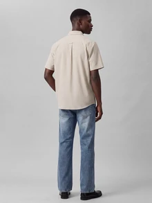 Colvenic Men's Vintage Nostalgic Washed Blue Casual Versatile Straight Leg Long Pants - Light Wash - View 5