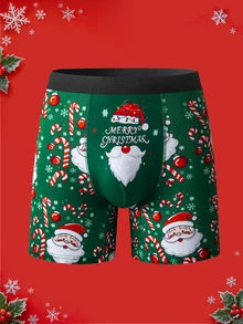Notgurli Men's Printed Long Boxer Briefs 2-Pack - Multicolor - View 8