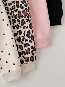 SHEIN 新生兒嬰兒純色休閒日常外出長褲 - 彩色 - 查看 2