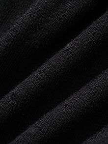 DAZY Women's Solid Color Casual Versatile Daily Travel Sports Long Pants - Black - View 3