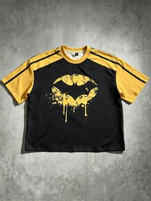 BATMAN X SHEIN Manfinity EMRG 男士街頭風休閒寬鬆版型T恤 - 彩色 - 查看 1