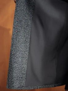 MOTF PREMIUM WOMEN'S SOLID COLOR FASHION VERSATILE DAILY WEAR OVERCOAT - Dark Grey - View 8