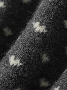 DAZY Infant/Toddler (Girl) Heart Print Long Sleeve Cardigan, Autumn/Winter - Grey - View 8