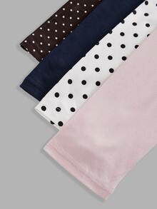 Girlism 4PCS Tween Girls T-Shirts - Multicolor - View 6