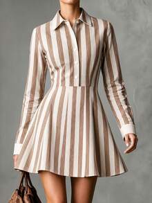 Balvessa Fall Clothes FOR WomenWomen Short Dresses - Multicolor - View 7