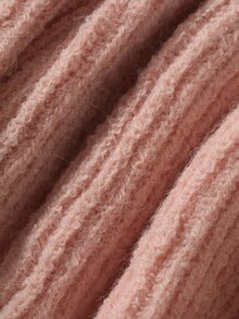 DAZY Infant/Toddler (Girl) Round Neck Long Sleeve Korean Style Ruffle Trim Long Sleeve Autumn/Winter Sweater - Pink - View 7