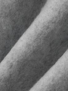DAZY Sweatshirt Kasual Berkerudung Gaya Korea Warna Polos untuk Bayi/Balita (Perempuan) - Grey - View 8