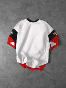 Teen Boy Casual Minimalist Short Sleeve Crew Neck T-Shirt, Suitable For ...