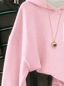 Tween Girl Tween Girl Tween Girl Casual Cartoon Print Autumn Sweatshirt - White - View 3