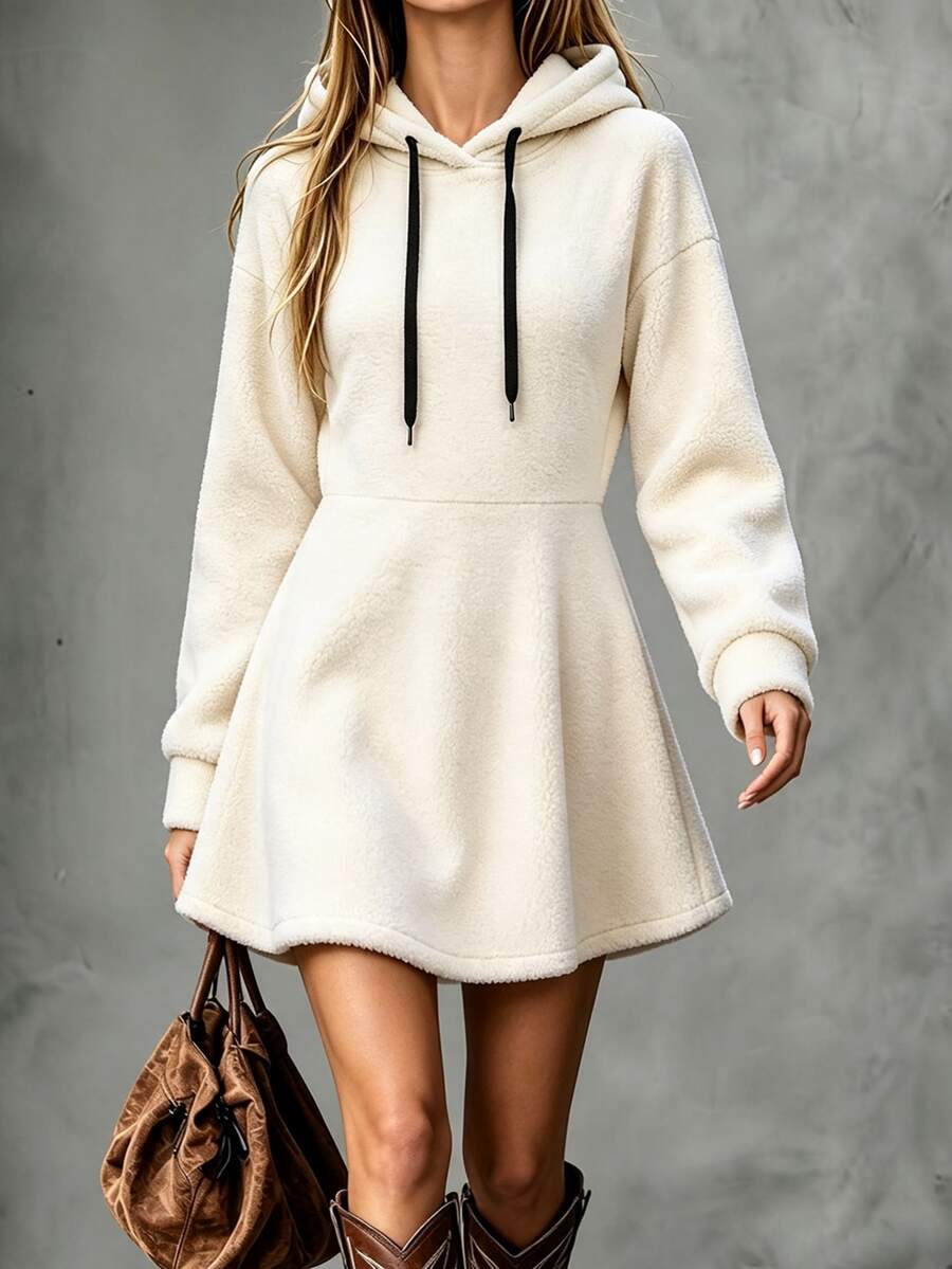 Balvessa Fall Clothes FOR WomenWomen Short Dresses - Apricot - View 1