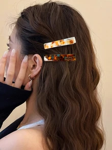 DAZY Jepit Rambut Wanita Gaya Terbaru yang Cocok untuk Pemakaian Sehari-hari - MultiWarna - View 3
