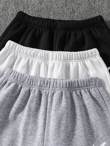 SHEIN Casual vardagsset för tween-pojke med långärmad hoodie och byxor - Multifärgad - Visa 6