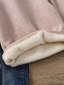 SHEIN 小男孩秋冬毛衣童裝 - 杏色 - 查看 7