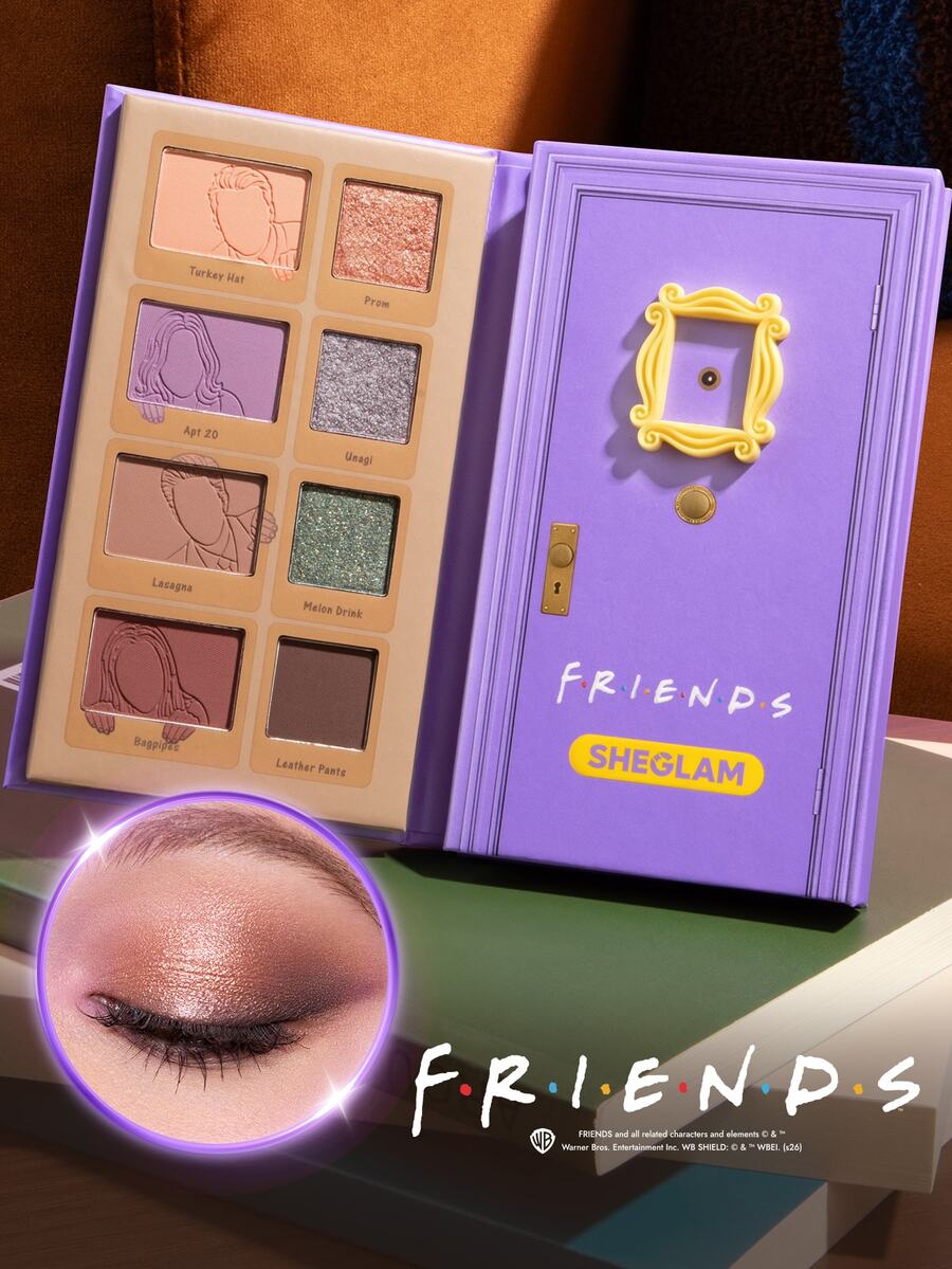 FRIENDS™ | SHEGLAM Purple Door Paleta De Sombras Marca De Beleza CosméTicos Maquiagem Para Mulheres E Meninas
