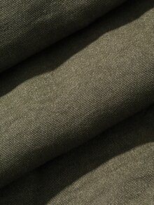 Dazy Plus Autumn/Winter Minimalist Loose Colorblock Patchwork Long Pants 2-Piece Set Loungewear Pajama Set - Army Green - View 3
