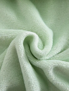 Jubah Berkerudung Kasual Serbaguna dengan Ikat Pinggang Warna Polos untuk Anak Perempuan Remaja - Hijau - View 9