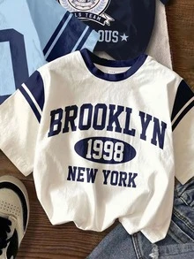 3PCS Tween Boys T-Shirts - Multicolor - View 5
