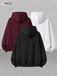 Gym Rark Men's Colorblock Zip-Up Casual Versatile Hooded Sweatshirt - Multicolor - View 2