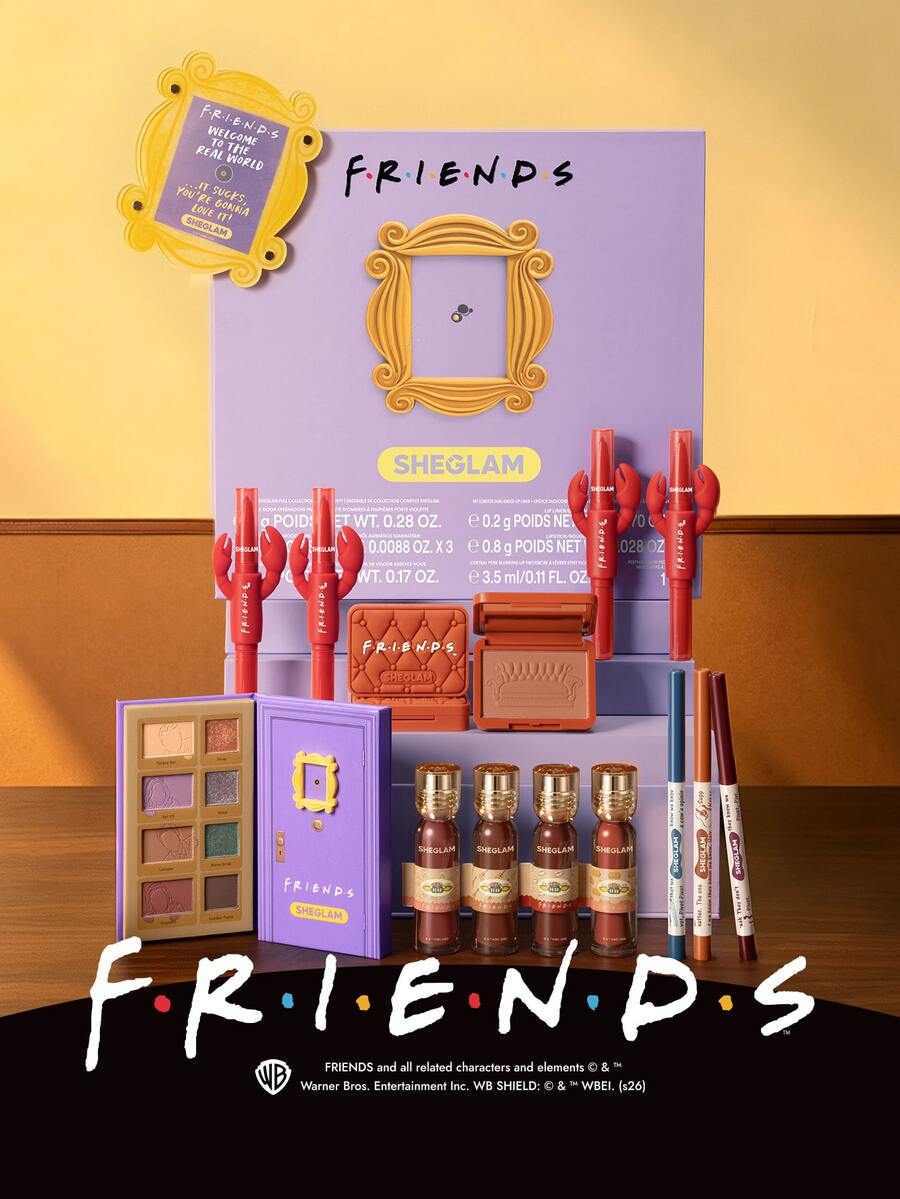 FRIENDS™ | SHEGLAM Full Collection Set Brand Beauty Cosmetic Makeup For Women And Girls - Multicolor - View 1