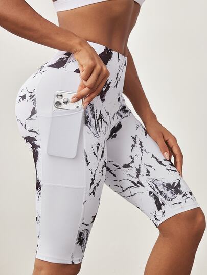 Core Rhythm Sportshorts för löpning och cykling i mesh med sidofickor