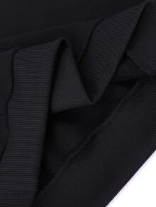 青少年男孩抓絨連帽衛衣運動服套裝 休閒冬季街頭風紅色蜘蛛圖案套裝 - 黑色 - 查看 6