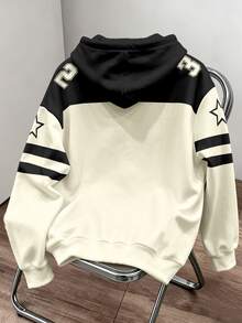Chillumni Men's Digital Print Zip-Up Casual Hoodie - Multicolor - View 2
