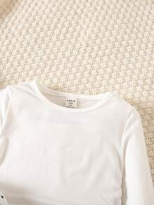 SHEIN 3PCS Young Girls T-Shirts - Multicolor - View 4