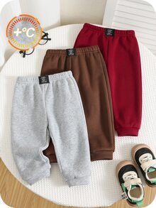 SHEIN 3件組男嬰下身褲 - 彩色 - 查看 1