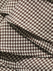 FRIFUL Women's Houndstooth Double-Breasted Lapel Sleeveless Blouse - Khaki - View 9