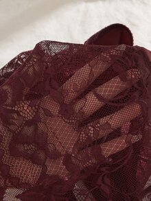 Snug Zone 3件組性感蕾絲拼接大尺碼女款內褲，極簡浪漫法式風四角內褲 - 彩色 - 查看 5