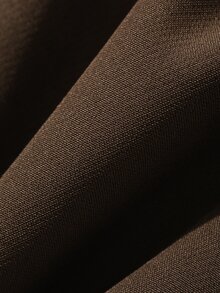 DAZY Women's Solid Color Casual Versatile Daily Wear Blazer Vest - Brown - View 8