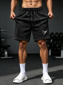 Gym Rark 男士極簡抽繩腰口袋運動短褲 - 彩色 - 查看 4