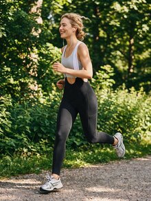WanderVale Women White Strap Long Pants - Black - View 1