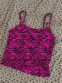 Attitoon Women's Casual Sexy Spaghetti Strap Fitted Tank Top - Multicolor - View 4