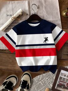 3PCS Tween Boys T-Shirts - Multicolor - View 7