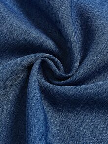 Selianne Haze Blue & Apricot Colorblock Patchwork Jumpsuit For Women, Luxury Texture Drape Wide Leg Pants, Commute & Date Jumpsuit - Multicolor - View 7
